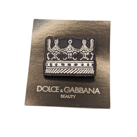 dolce gabbana brooch|dolce gabbana crown brooch.